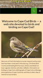 Mobile Screenshot of capecodbirds.org